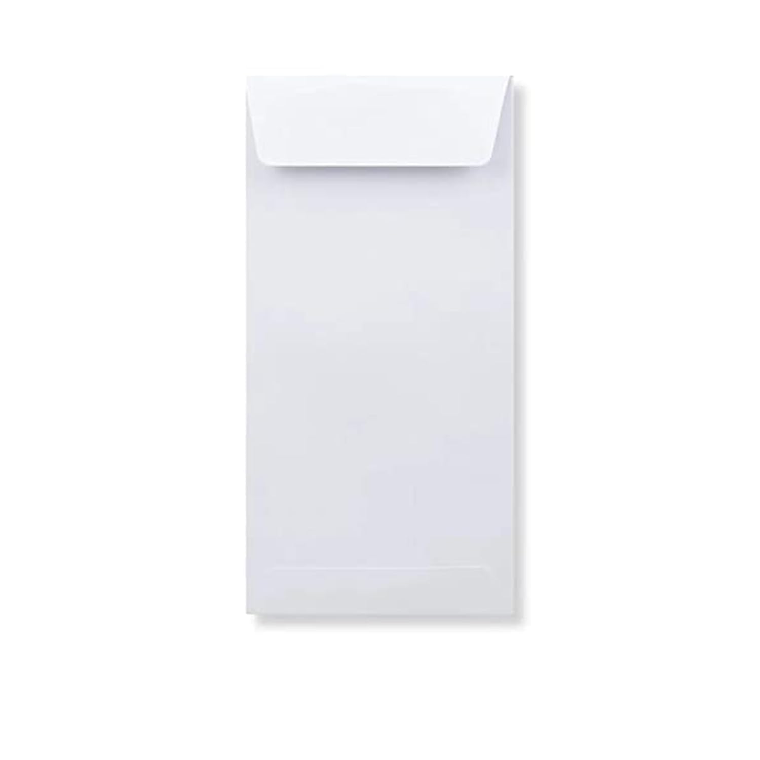 White Cheque Size Envelopes – 10 x 4.5 Inch, 100 GSM, Ideal for Home, Office & Business Secure Mailing (Set of 10)
